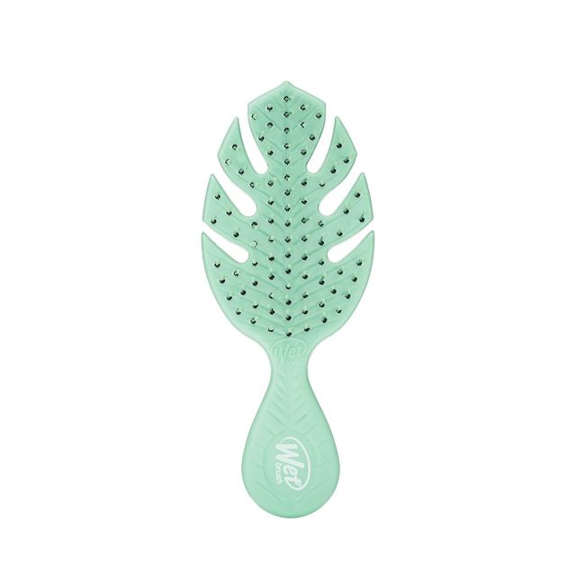 Wet Brush Go Green Mini Detangler Hair Brush - Green