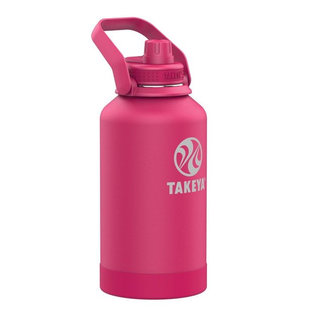Takeya 64oz Actives Insulated Stainless Steel Water Bottle With