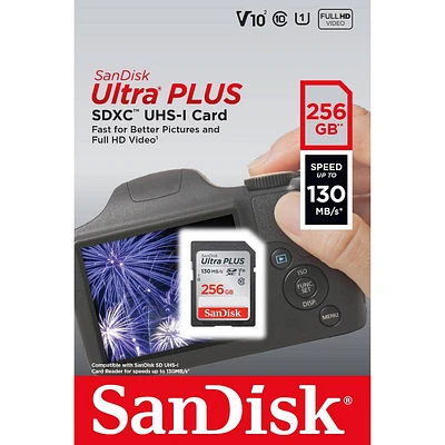 SanDisk Ultra PLUS 256GB SD