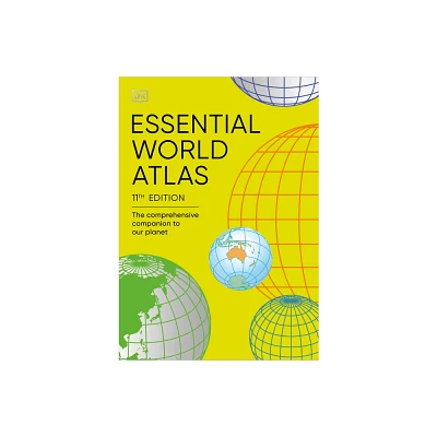 Essential World Atlas - (DK Reference Atlases) by DK (Paperback)