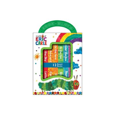 World of Eric Carle My First Library 12 Board Book Block Set - by Phoenix (Board Book)