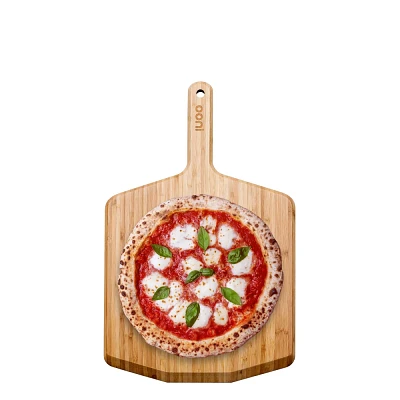 Ooni 12 Pizza Peel and Serving Board Bamboo Light Brown