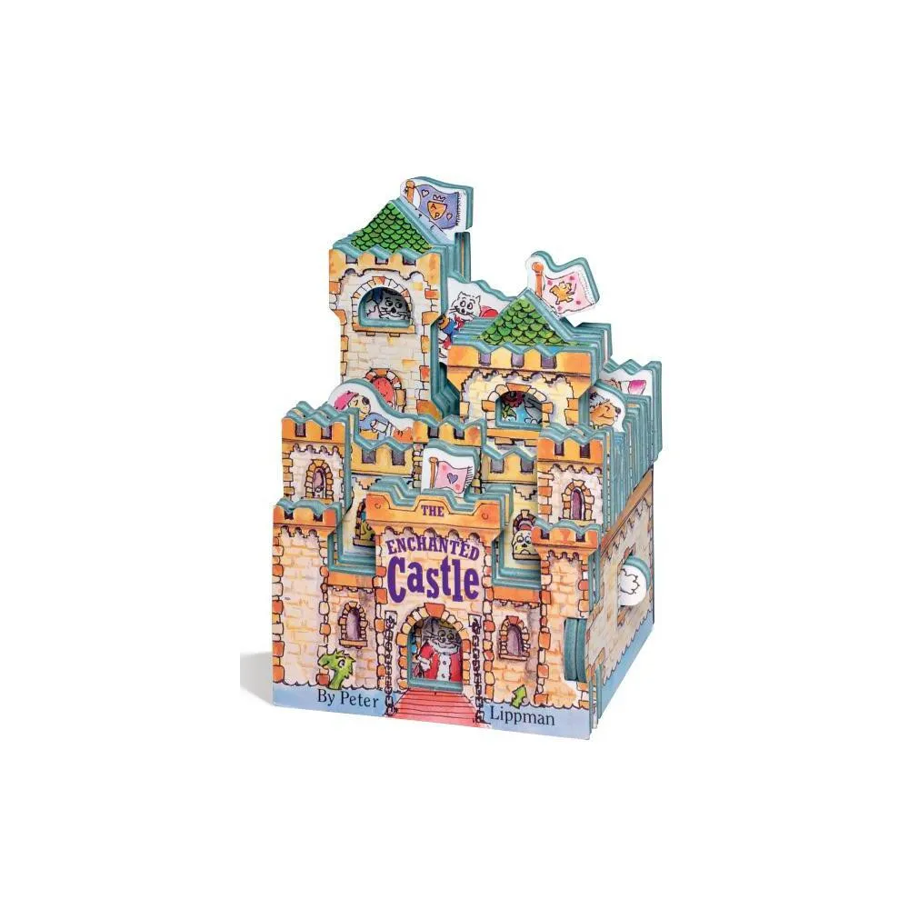 Mini House: The Enchanted Castle - by Peter Lippman (Board Book)