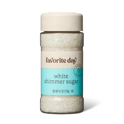 White Shimmer Sugar - 4.2oz - Favorite Day