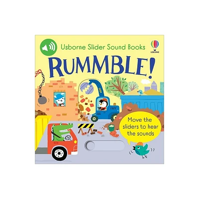 Slider Sound Books: Rummble! - by Sam Taplin (Board Book)