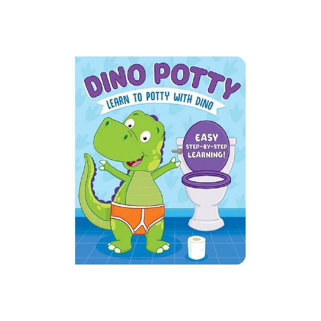 Learn to Potty with Dino - by Sara Conway (Board Book)