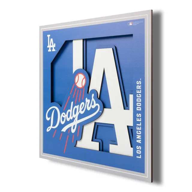 MLB Los Angeles Dodgers Minimalist 2020 World Series Trophy Art Unframed  Wall Poster Print