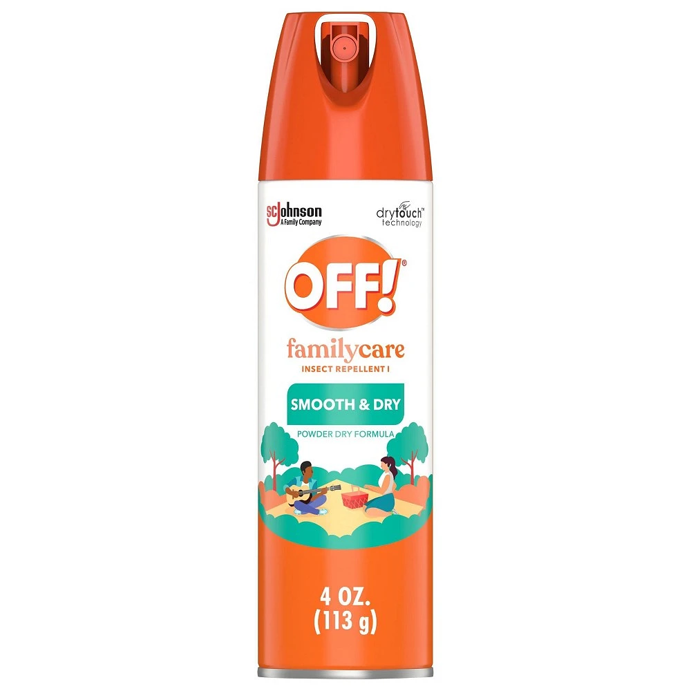 OFF! FamilyCare Mosquito Repellent Smooth & Dry