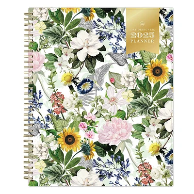 Day Designer 2025 Weekly/Monthly Planner 11.18x9.37 Wirebound Luca