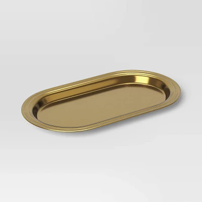 Catchall Tray Gold - Threshold