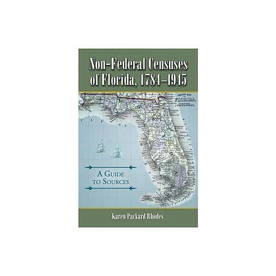 Non-Federal Censuses of Florida, 1784-1945 - by Karen Packard Rhodes (Paperback)