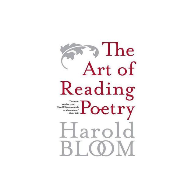 The Art of Reading Poetry - by Harold Bloom (Paperback)