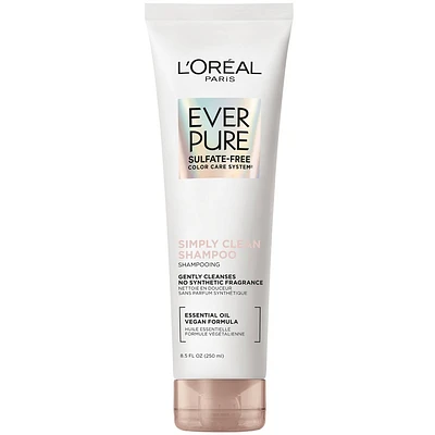 LOreal Paris EverPure Sulfate-Free Simply Clean Shampoo with Essential Oil - 8.5 fl oz