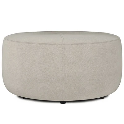 WyndenHall Brea Large Ottoman : Upholstered Footrest, No Assembly, Padded Seat