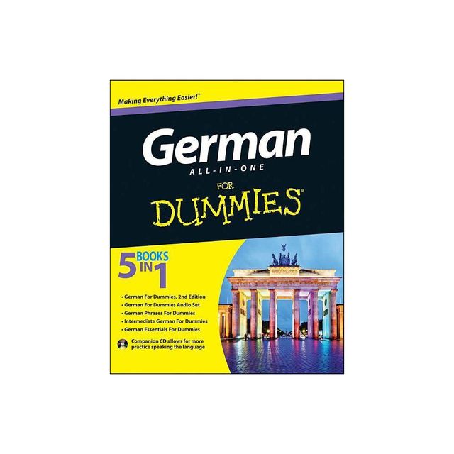 German All-In-One for Dummies - (For Dummies) by Wendy Foster & Paulina Christensen & Anne Fox (Mixed Media Product)