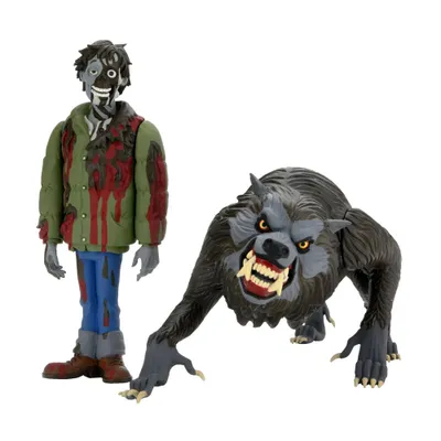 An American Werewolf in London Toony Terrors Jack Goodman and Kessler Wolf 6 Action Figure - 2pk