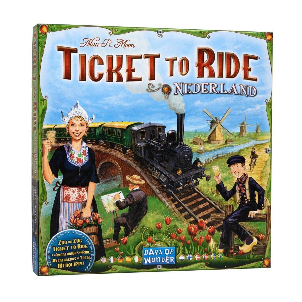 Days of Wonder Ticket to Ride Game: Nederland Map Collection | The Market  Place