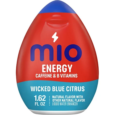 MiO Energy Wicked Blue Citrus Liquid Water Enhancer - 1.62 fl oz Bottle