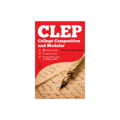 CLEP College Composition/Modular 2017 - by Jessica Egan & Sharon A Wynne (Paperback)