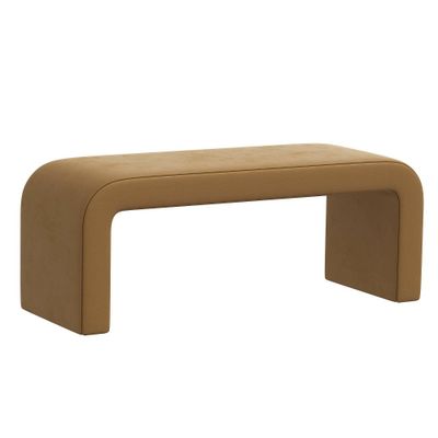 Skyline Furniture Colby Upholstered Bench Bronze