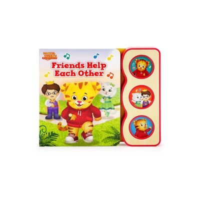 Daniel Tiger Friends Help Each Other - by Rose Nestling (Board Book)