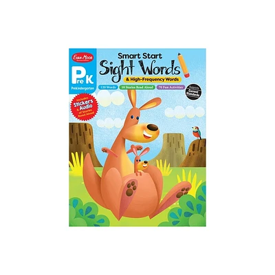 Smart Start: Sight Words & High-Frequency Words, Prek Workbook - (Smart Start: Sight Words and High-Frequency Words) (Paperback)