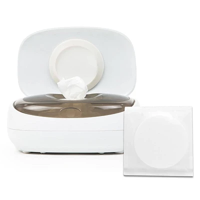 Prince Lionheart EVO Wipes Warmer Baby Wipes Dispenser with Glow Nightlight - White