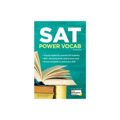 SAT Power Vocab, 3rd Edition - (College Test Preparation) by The Princeton Review (Paperback)