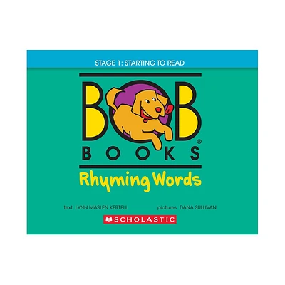 Bob Books - Rhyming Words Hardcover Bind-Up Phonics, Ages 4 and Up, Kindergarten (Stage 1: Starting to Read) - by Lynn Maslen Kertell