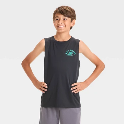 Boys Graphic Sleeveless T-Shirt