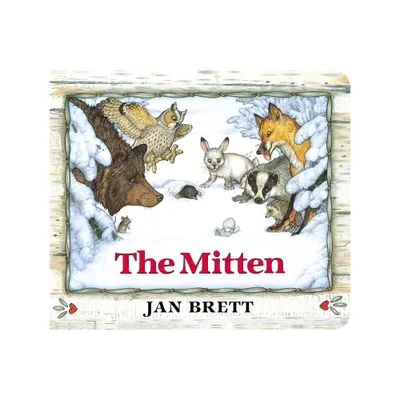 The Mitten (Oversized Lap Board Book) - by Jan Brett