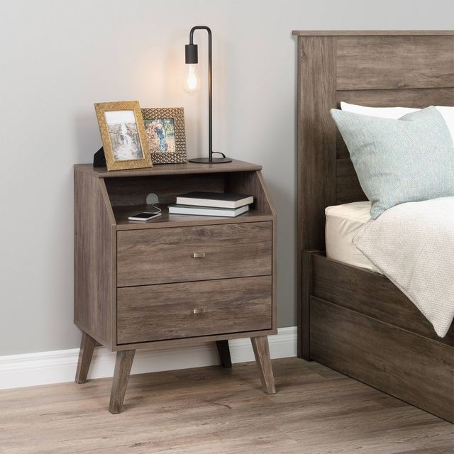 target nightstands gray