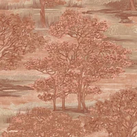 Tempaper & Co. Forest Toile Removable Peel and Stick Wallpaper, Toile