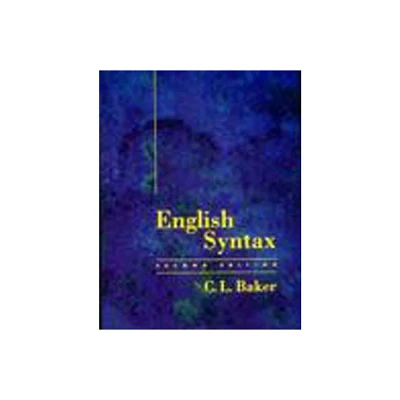 English Syntax, second edition - 2nd Edition by C L Baker (Paperback)