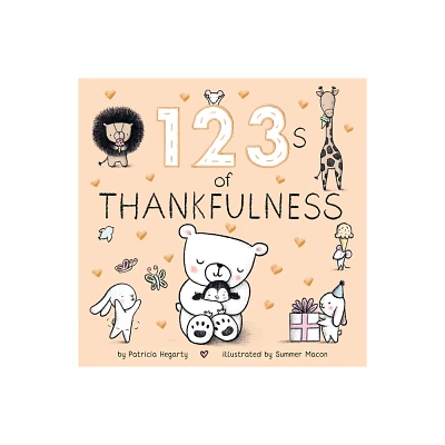 123s of Thankfulness - by Patricia Hegarty (Board Book)