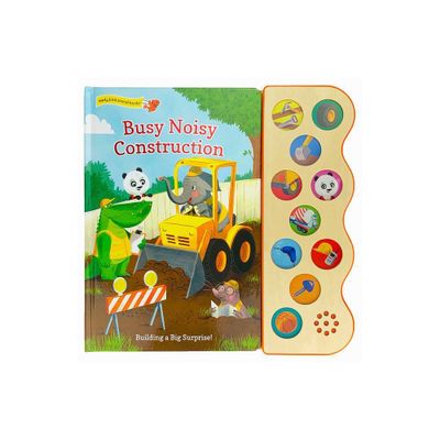 Busy Noisy Construction - by Carmen Crowe (Board Book)