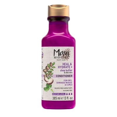 Maui Moisture Heal & Hydrate + Shea Butter Conditioner to Repair & Deeply Moisturize Tight Curly Hair - 13 fl oz