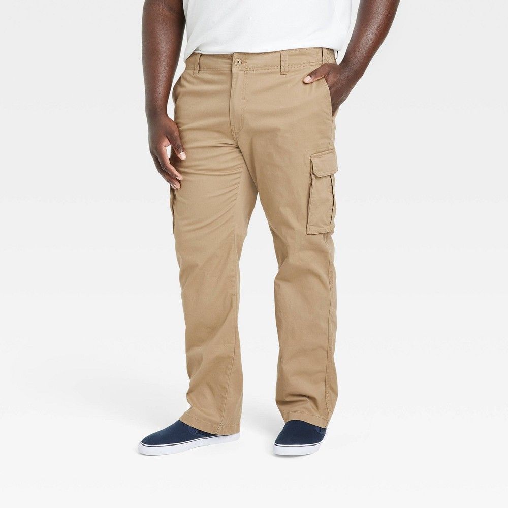 Goodfellow & Co Mens Big & Tall Relaxed Fit Straight Cargo Pants |  Connecticut Post Mall