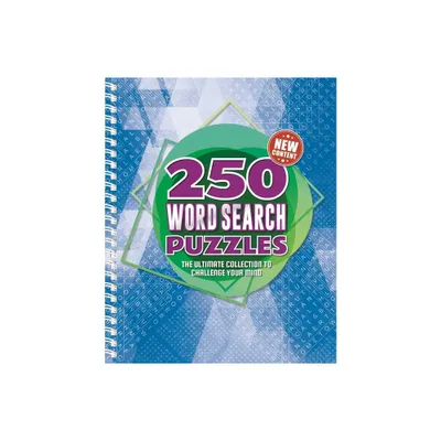 250 Word Search Puzzles - by Igloobooks (Spiral Bound)