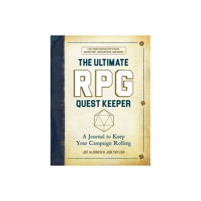 The Ultimate RPG Quest Keeper - (Ultimate Role Playing Game) by Jef Aldrich & Jon Taylor (Hardcover)