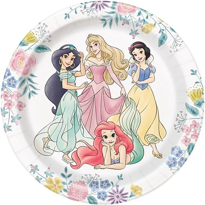 Disney Princess 7 8ct Paper Party Snack Plates