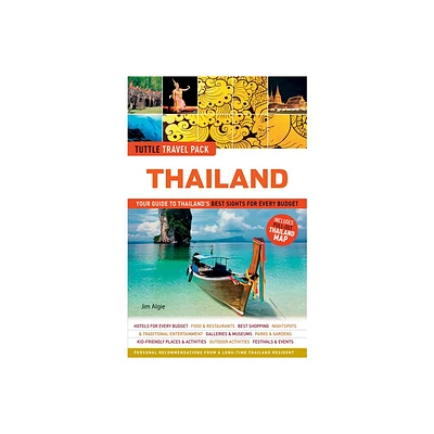 Thailand Tuttle Travel Pack - (Tuttle Travel Guide & Map) by Jim Algie (Paperback)