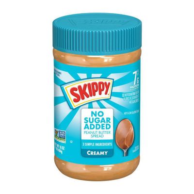 Skippy Creamy Peanut Butter Spread No Sugar Added