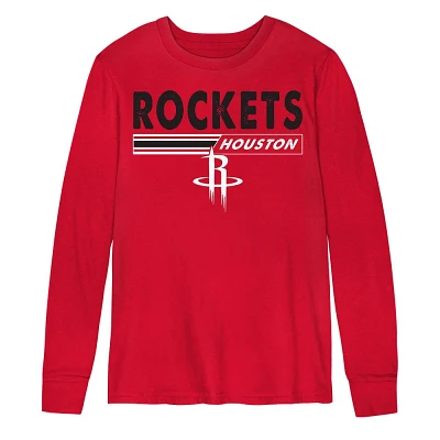 NBA Houston Rockets Boys Long Sleeve T-Shirt