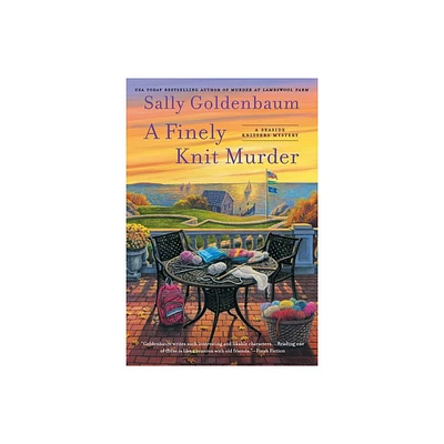 A Finely Knit Murder - (Seaside Knitters Mystery) by Sally Goldenbaum (Paperback)