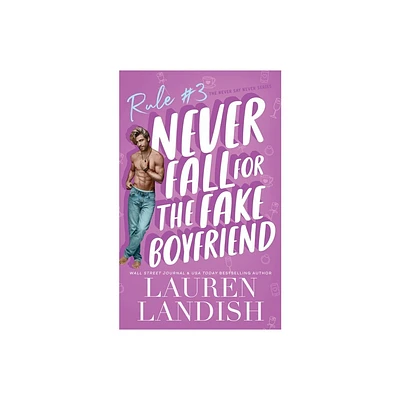 Never Fall for the Fake Boyfriend - (Never Say Never) by Lauren Landish (Paperback)