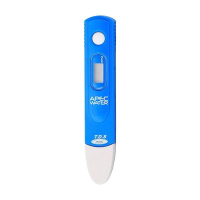 APEC Water Systems TDS Test Kit for Home Use: PPM Water Tester, Unpleasant Tastes Filter, BPA-Free, Blue