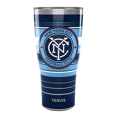 MLS New York City FC 30oz Hype Stripe Stainless Steel Tumbler