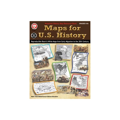 Maps for U.S. History - (Paperback)