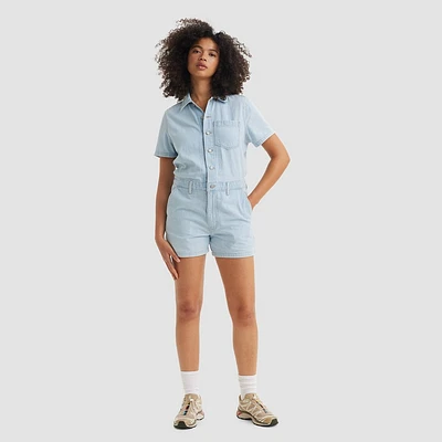 Levi Women Short Sleeve Romper